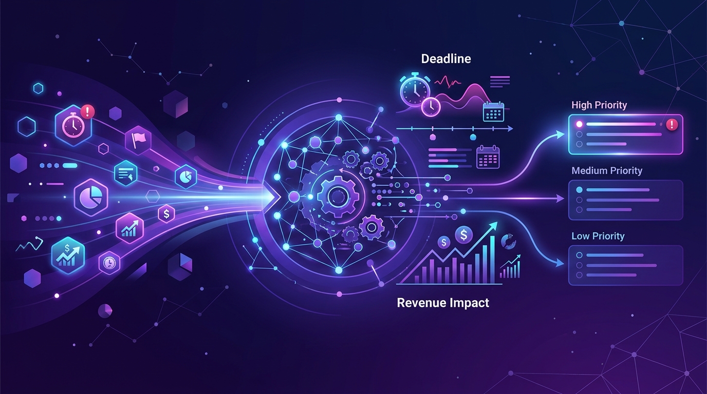 How HEXA OS Automatically Suggests Task Priorities From Deadline and Revenue Impact
